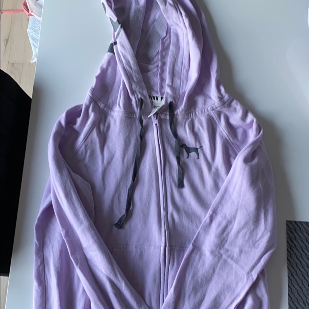 victoria’s secret pink zip up hoodie